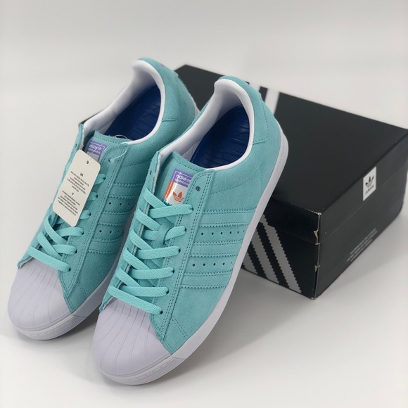 adidas gazelle silver green womens Adidas Superstar Vulc ADV main image 1